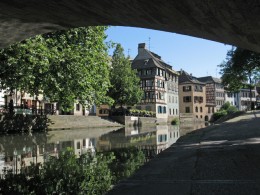  Strassburg Blick auf die Ill