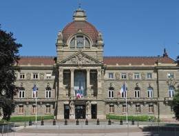  Strassburg Palais du Rhin am Platz der Republick