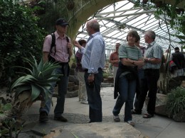  Jahresausflug 2007 Botanischer Garten Muenchen Besichtigung der Kakteensammlung